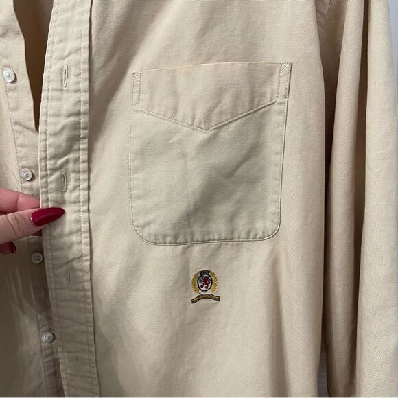 Tommy Hilfiger Beige Button Down - Picture 3 of 7